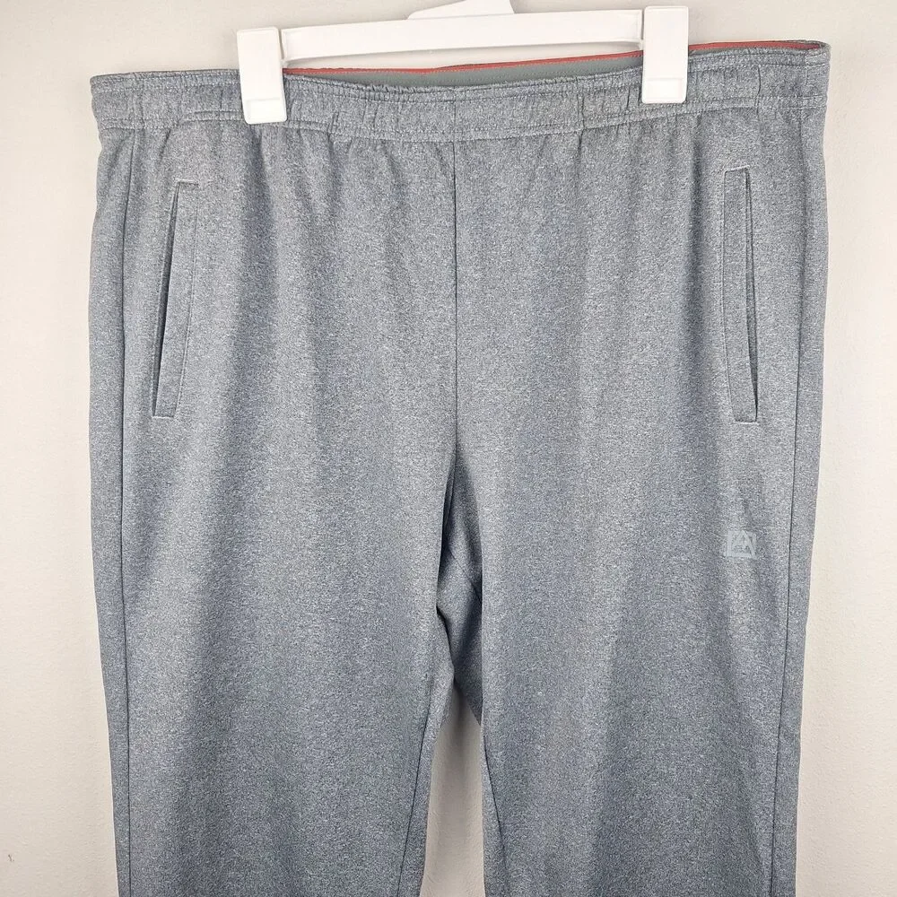 Avalanche Men's Heather Gray Drawstring Jogging Pants Sz XL